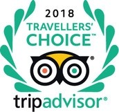 TRIPADVISOR - TRAVELLERS  CHOICE 2018